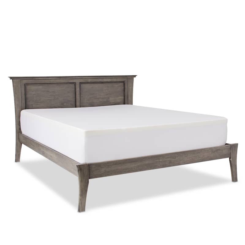 2-inch Memory Foam Mattress Topper with Fitted Jersey Mattress Protector by WEEKENDER