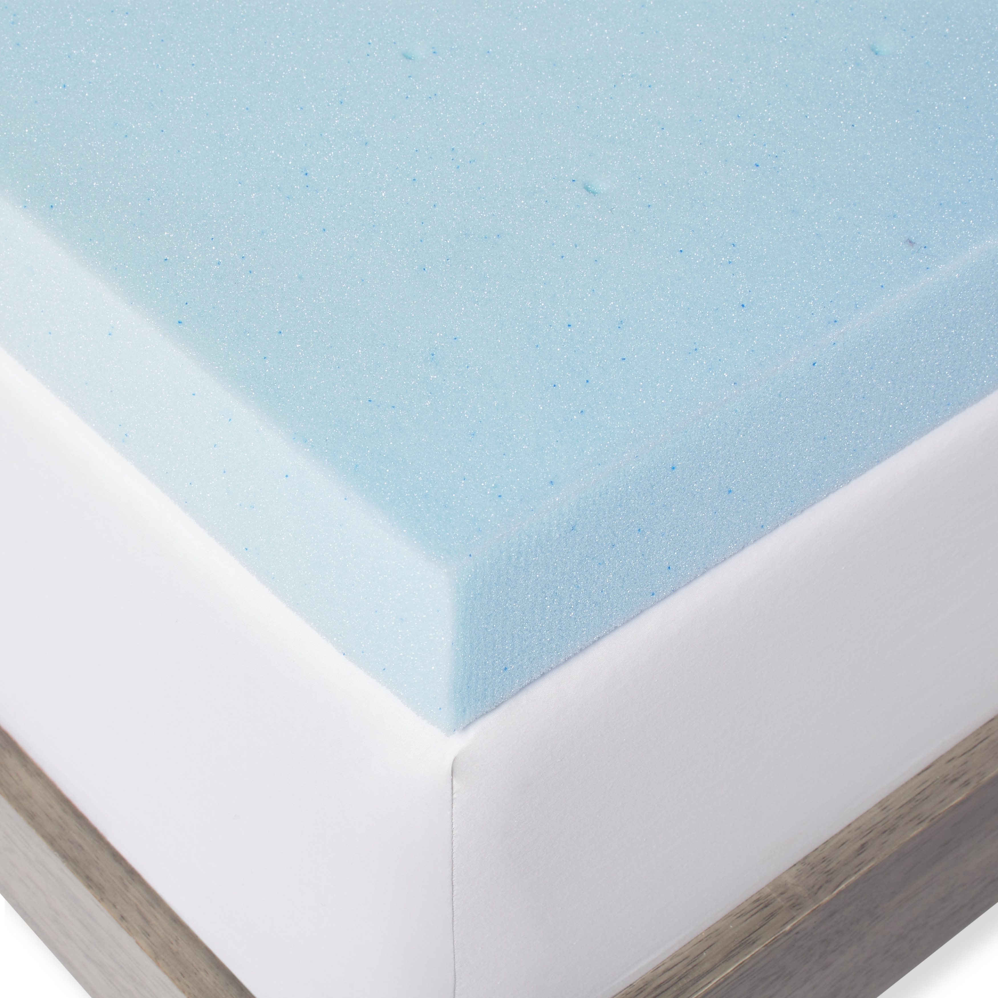 Lucid Comfort Collection 3-inch Gel and Aloe Memory Foam Topper - On Sale -  Bed Bath & Beyond - 21015414