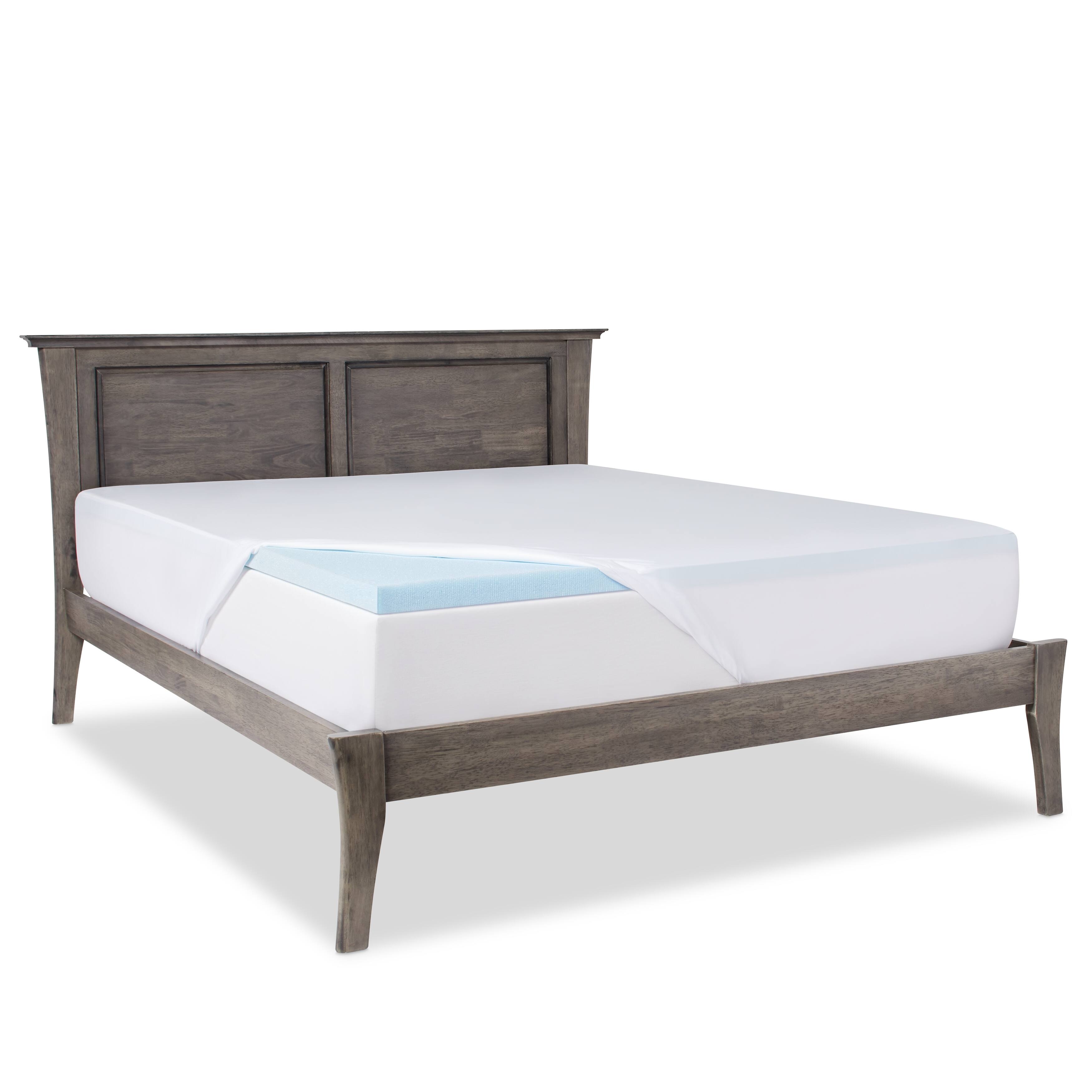 2inch Gel Memory Foam Mattress Topper with Waterproof Mattress