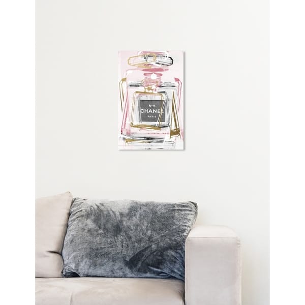 Oliver Gal 'Infinite Glam Blush' Fashion and Glam Wall Art Canvas Print -  Pink, Gold - Bed Bath & Beyond - 18219354