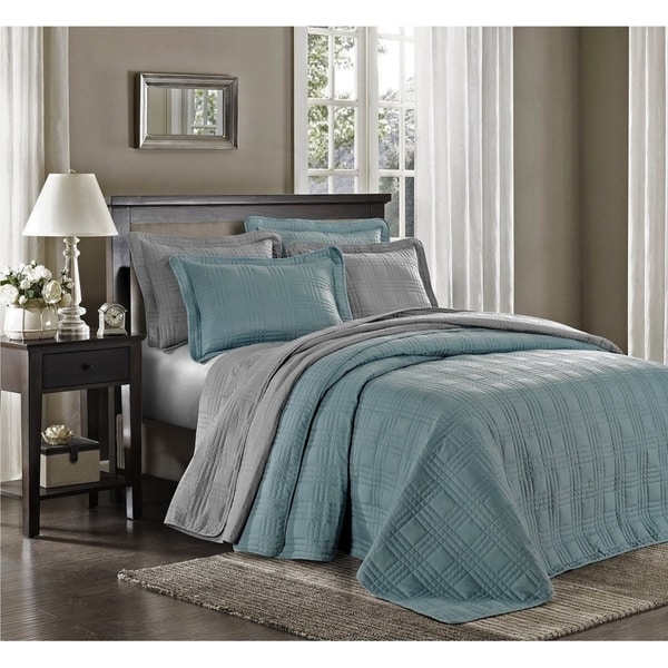 3pcs Kingston Oversized Quilted Bedspread Set