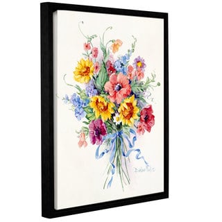 Barbara Mock's Blue Ribbons, Gallery Wrapped Floater-framed Canvas ...
