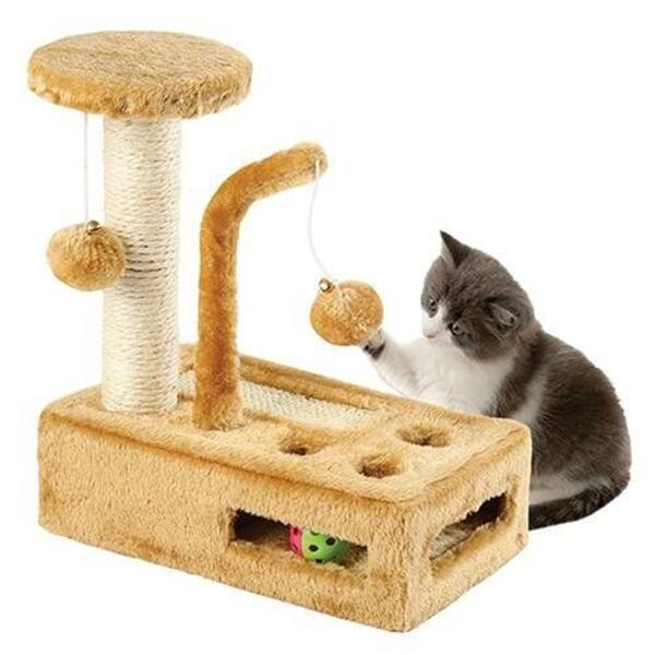 Complete Cat Playground Scratching Post Activity Cat Scratching Post