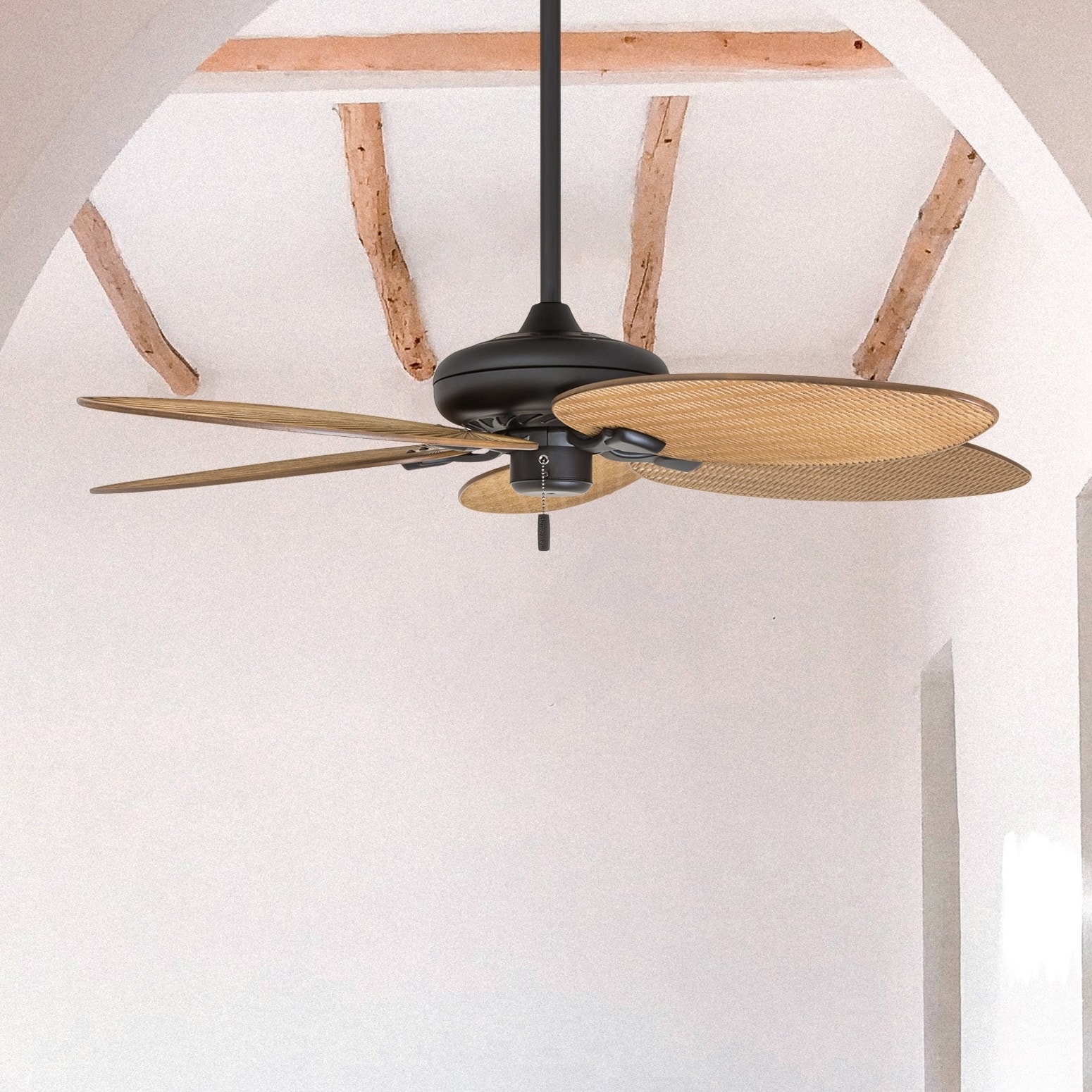 Shop 52 Palm Island Tropical Ceiling Fan Bronze Free Shipping