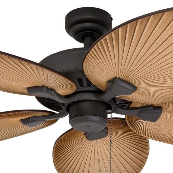 Shop 52 Palm Island Tropical Ceiling Fan Bronze Free