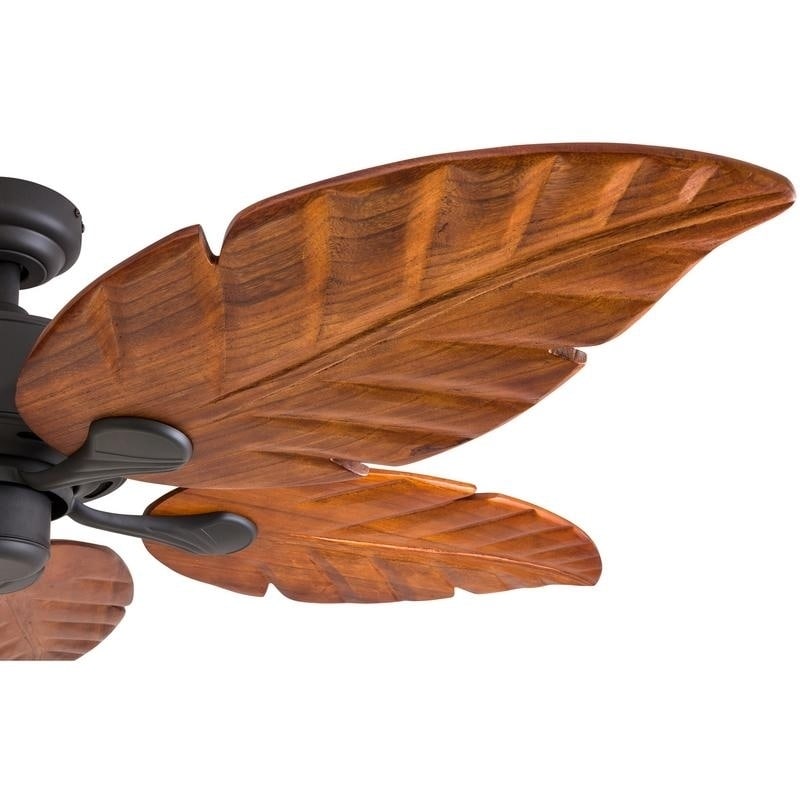 Prominence Home 80020 01 Willow View Tropical Ceiling Fan Bronze