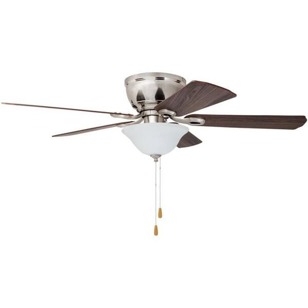 Shop 52 Prominence Home Woodmere Hugger Led Ceiling Fan Brushed