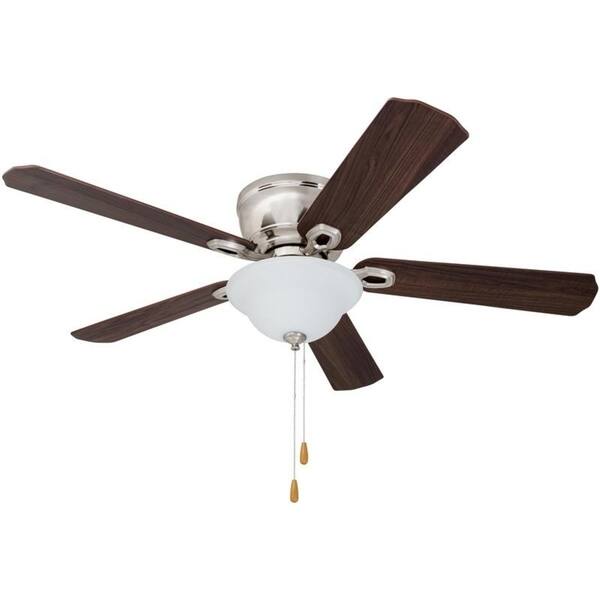 Shop 52 Prominence Home Woodmere Hugger Led Ceiling Fan Brushed