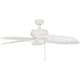 preview thumbnail 11 of 9, 52" Solana Outdoor LED Ceiling Fan, White - 52-inch