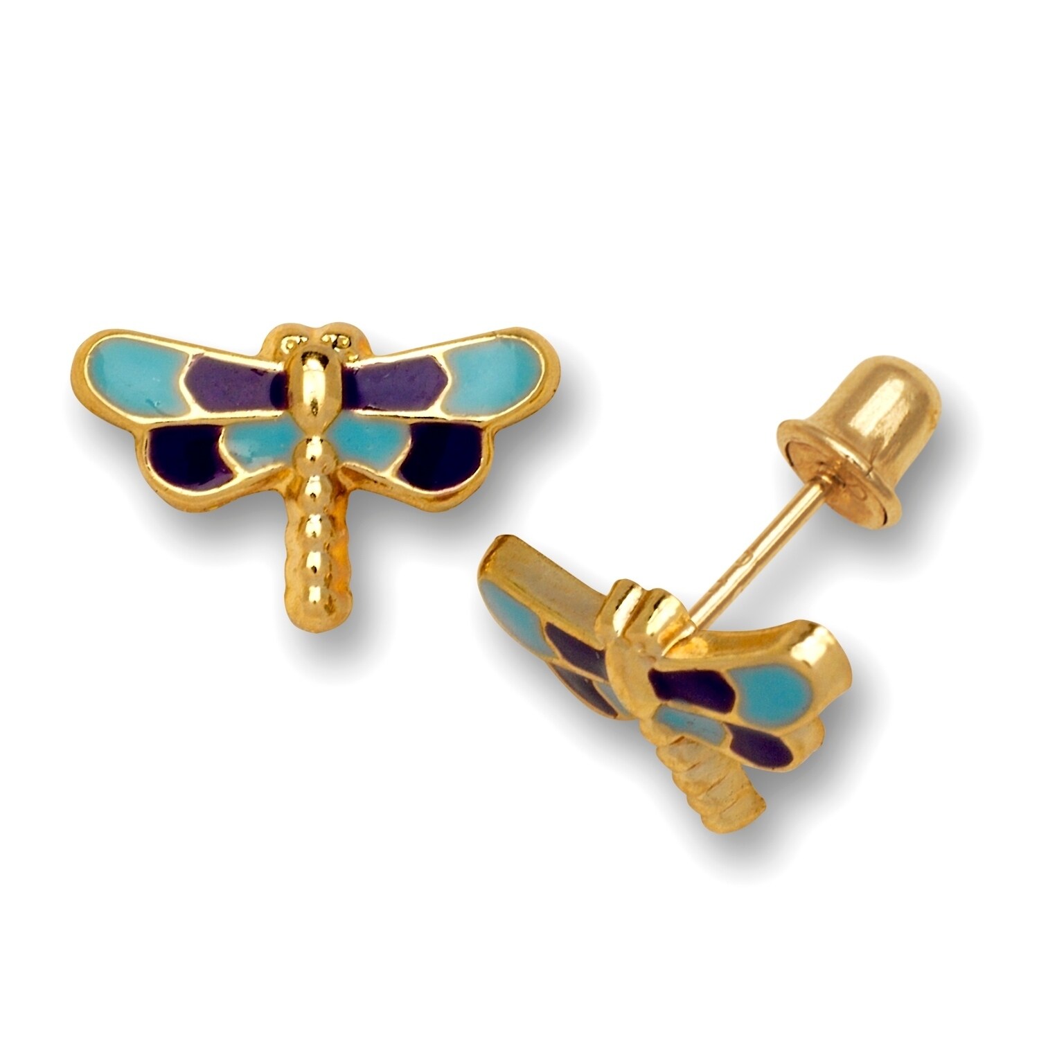 Bug earrings Fly earrings Fly studs Dragonfly studs Dragonfly earrings Bug studs
