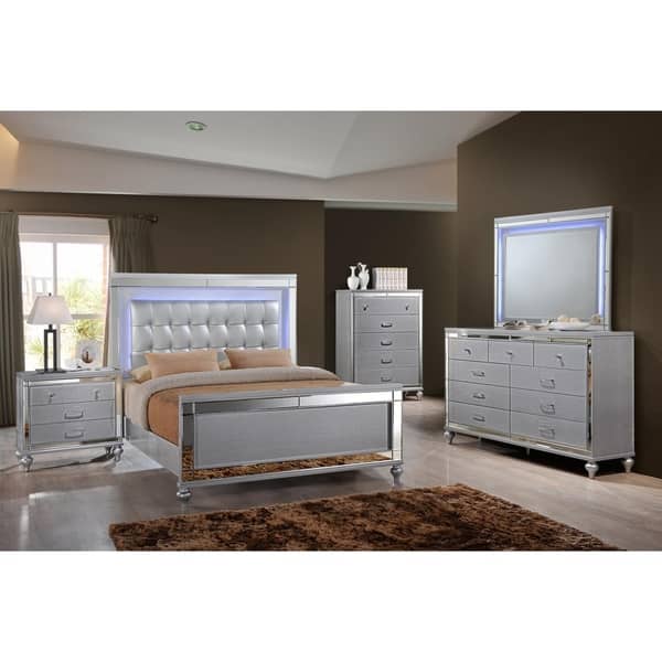 Home Source Bedroom Furniture Queen Bed | Overstock.com Shopping - The ...