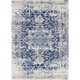 preview thumbnail 35 of 41, Esther Vintage Traditional Area Rug 10' x 14' - Blue