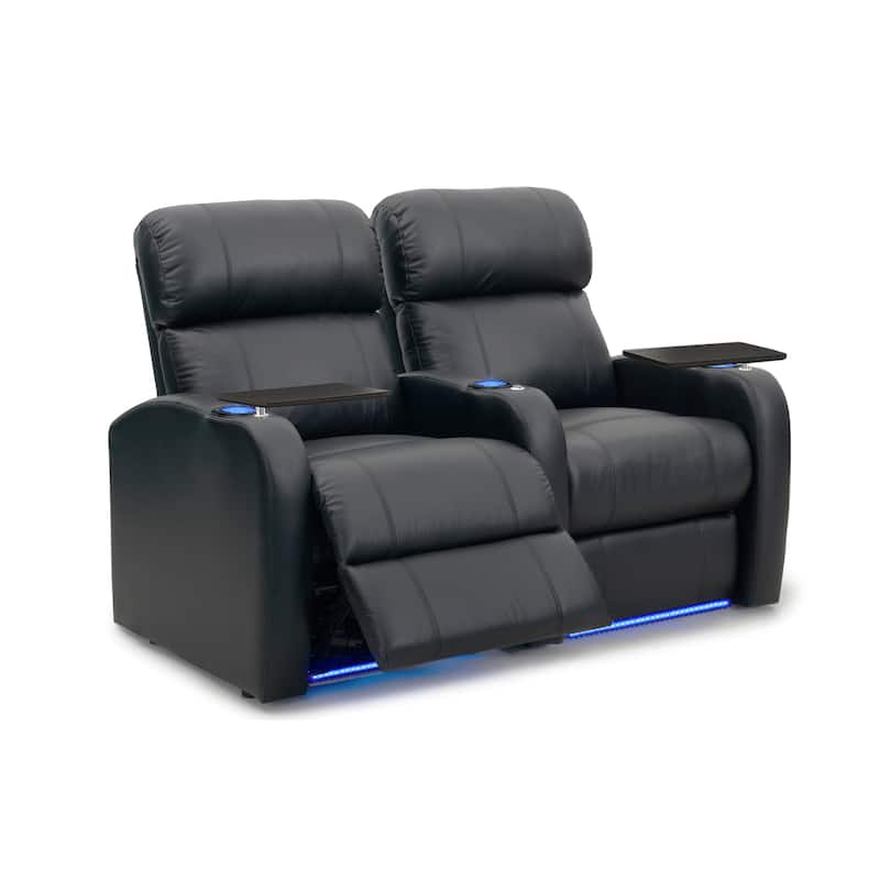 Octane Diesel XS950 Power Leather Home Theater Seating Set (Row of 2)