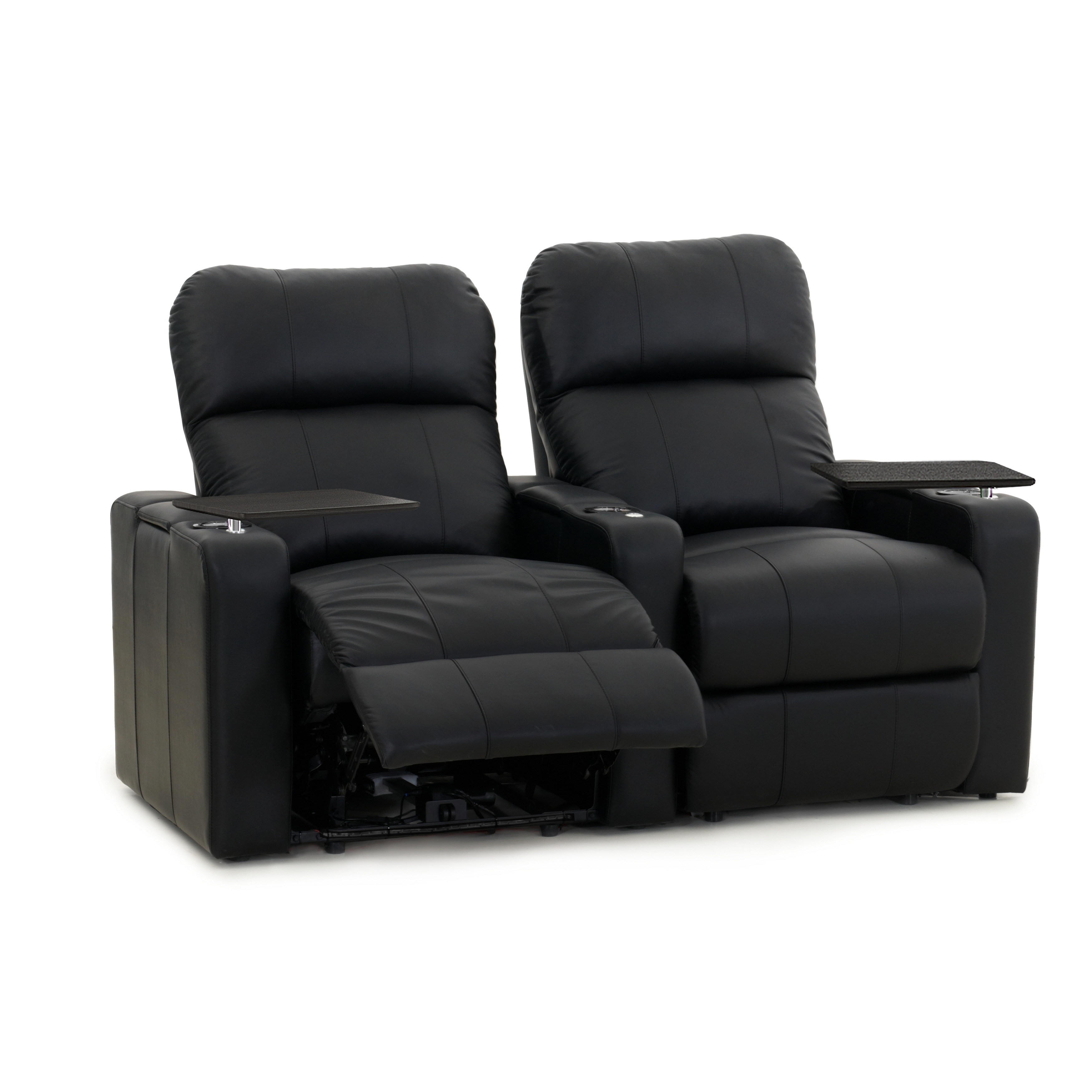 octane seating turbo xl700 curved power recline home theater seating