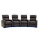 preview thumbnail 4 of 10, Octane Diesel XS950 Power Leather Home Theater Seating Set (Row of 4)