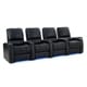preview thumbnail 2 of 10, Octane Blaze XL900 Power Leather Home Theater Seating Set (Row of 4)