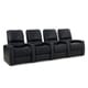 preview thumbnail 8 of 10, Octane Blaze XL900 Power Leather Home Theater Seating Set (Row of 4)
