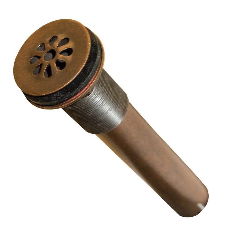 Weathered Copper 1.5-inch Teardrop Drain