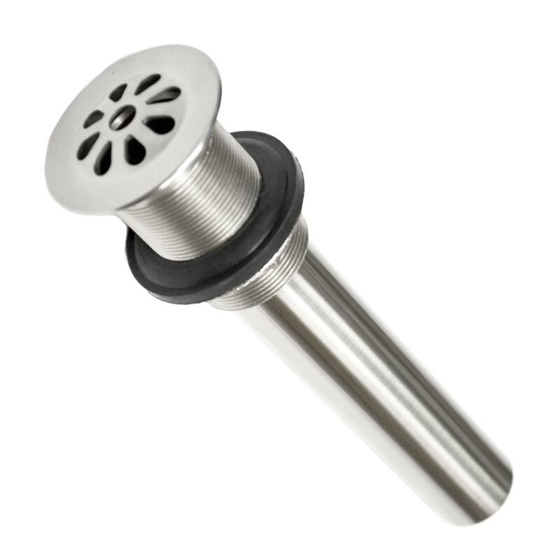 Chrome 1.5-inch Teardrop Drain