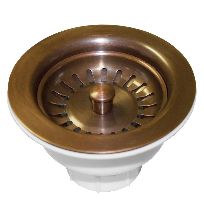 Solid Copper 3.5-inch Basket Strainer