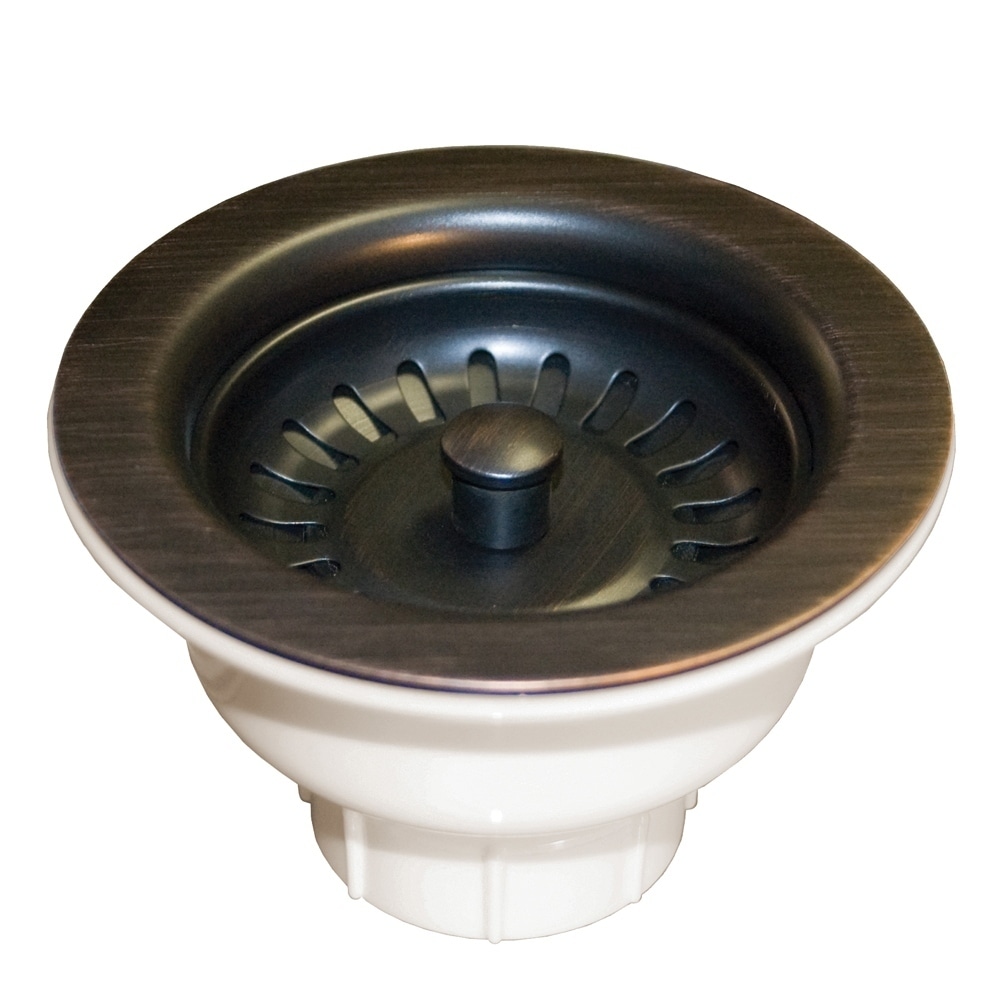 Oil Rubbed Bronze 3.5-inch Basket Strainer