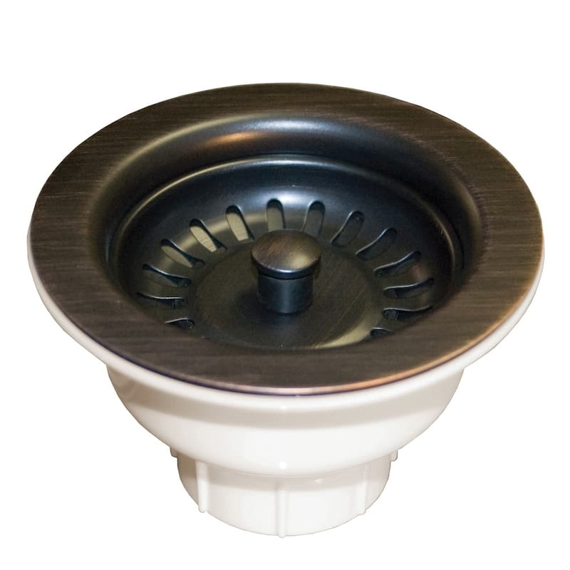 Oil Rubbed Bronze 3.5-inch Basket Strainer