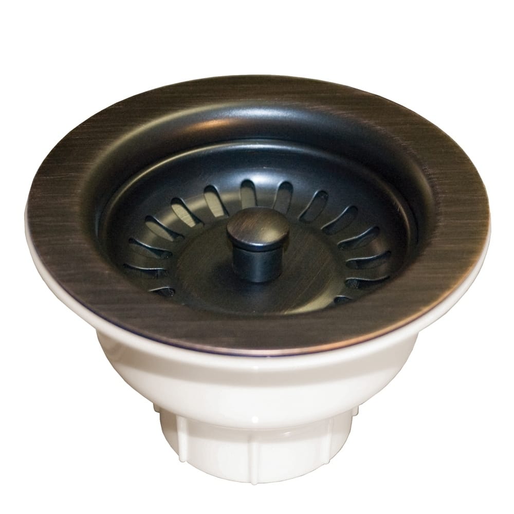 Oil Rubbed Bronze 3.5-inch Basket Strainer