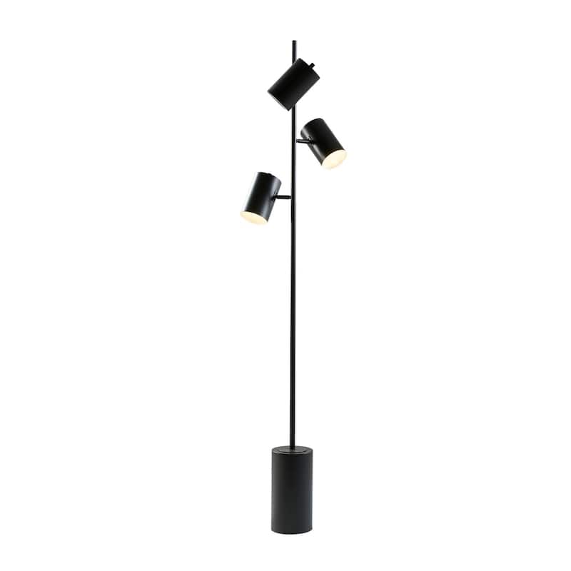 INK+IVY Alta 3-Light Metal Floor Lamp