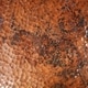 preview thumbnail 4 of 2, Hammered Tempered Copper 20-inch Lazy Susan