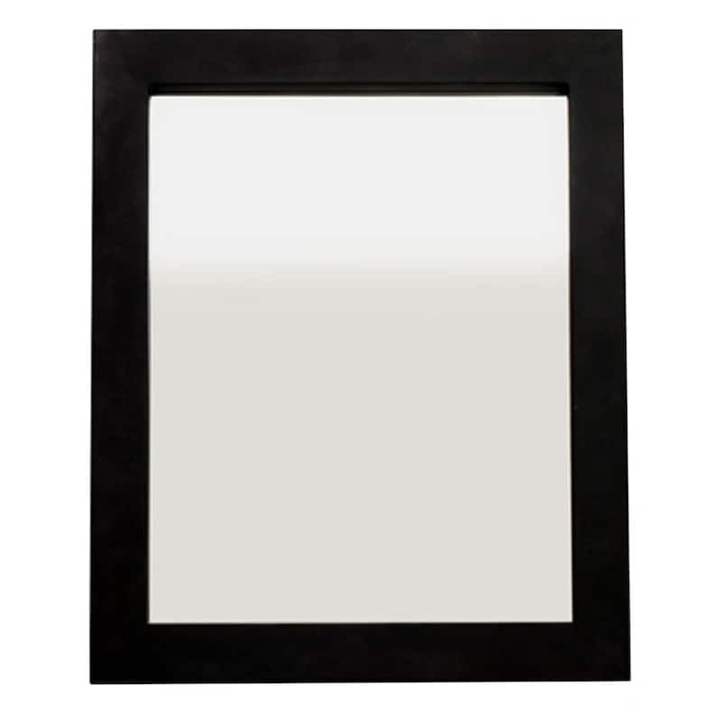 Cuzco Black Rectangular Wrought Iron Mirror - N/A - Black