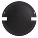 preview thumbnail 5 of 5, Allan Andrews Round Matte Charcoal Wood Framed Orbit Wall Mirror