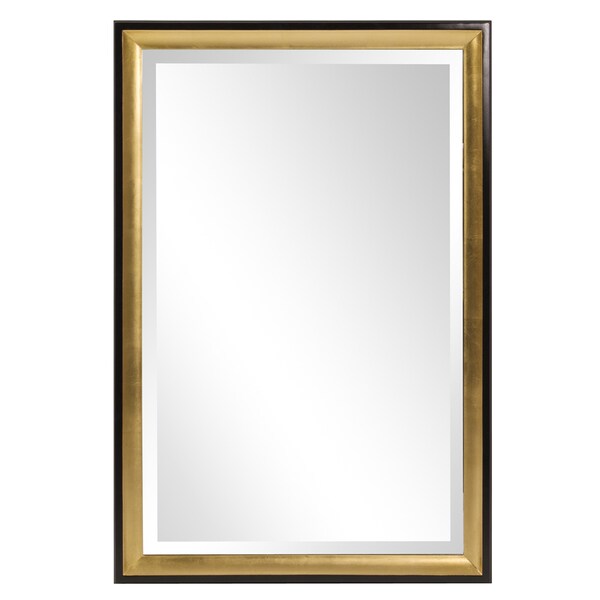 Allan Andrews Cagney GoldWall Mirror - Black/Gold