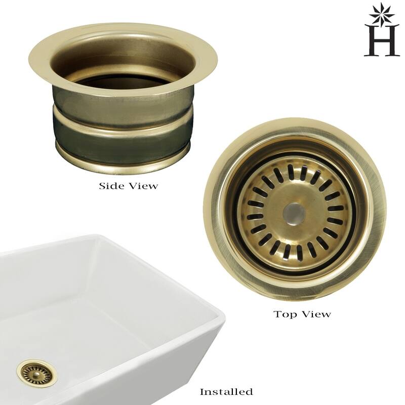 Highpoint Collection Brass Disposal Flange