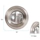 preview thumbnail 2 of 4, Allan Andrews Round Silver Convex Sylvia Accent Mirror - 9.1/2" Diameter x 1.1/2"