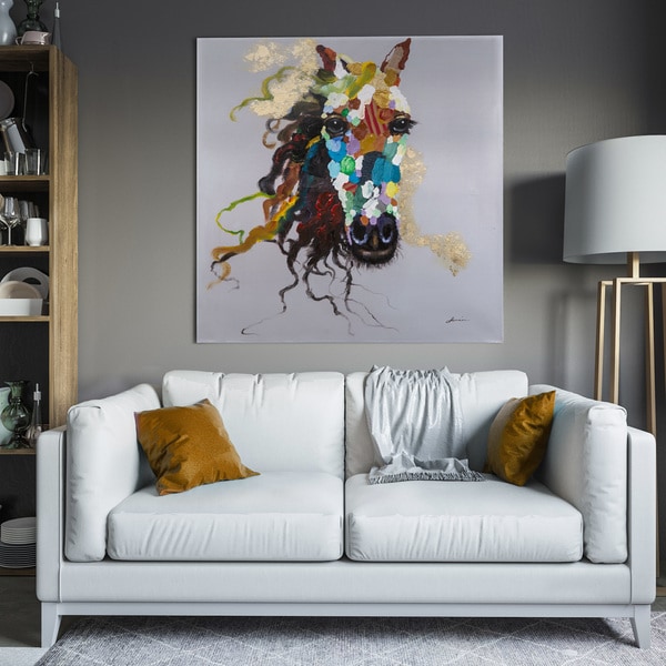 Yosemite Home Decor Horse Of An Abstract Color Original Hand Yosemite Home Decor Horse Of An Abstract Color Original Hand Painted Wall Art