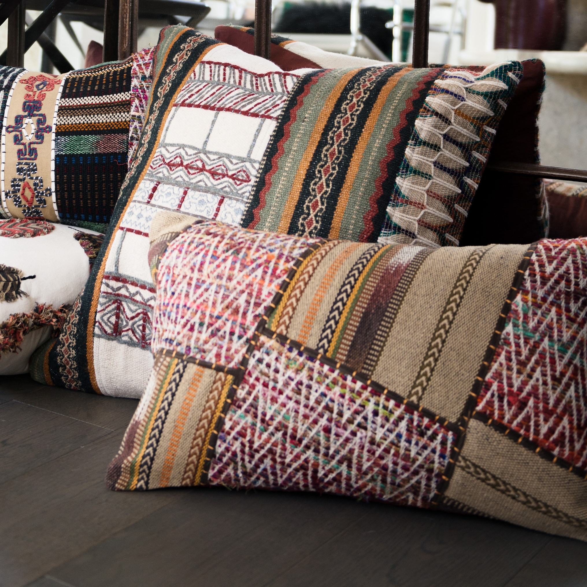 Shop Woven Modern Southwest Multi 13 X 21 Throw Pillow Or Pillow
