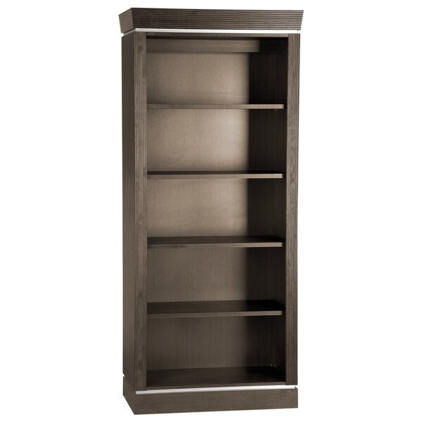 Shop Voelkel Classic Collection Dark Oak Finish 5-Shelf ...
