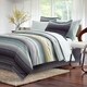 Brown & Grey Strata Dark Charcoal 8-piece Bed-In-Bag