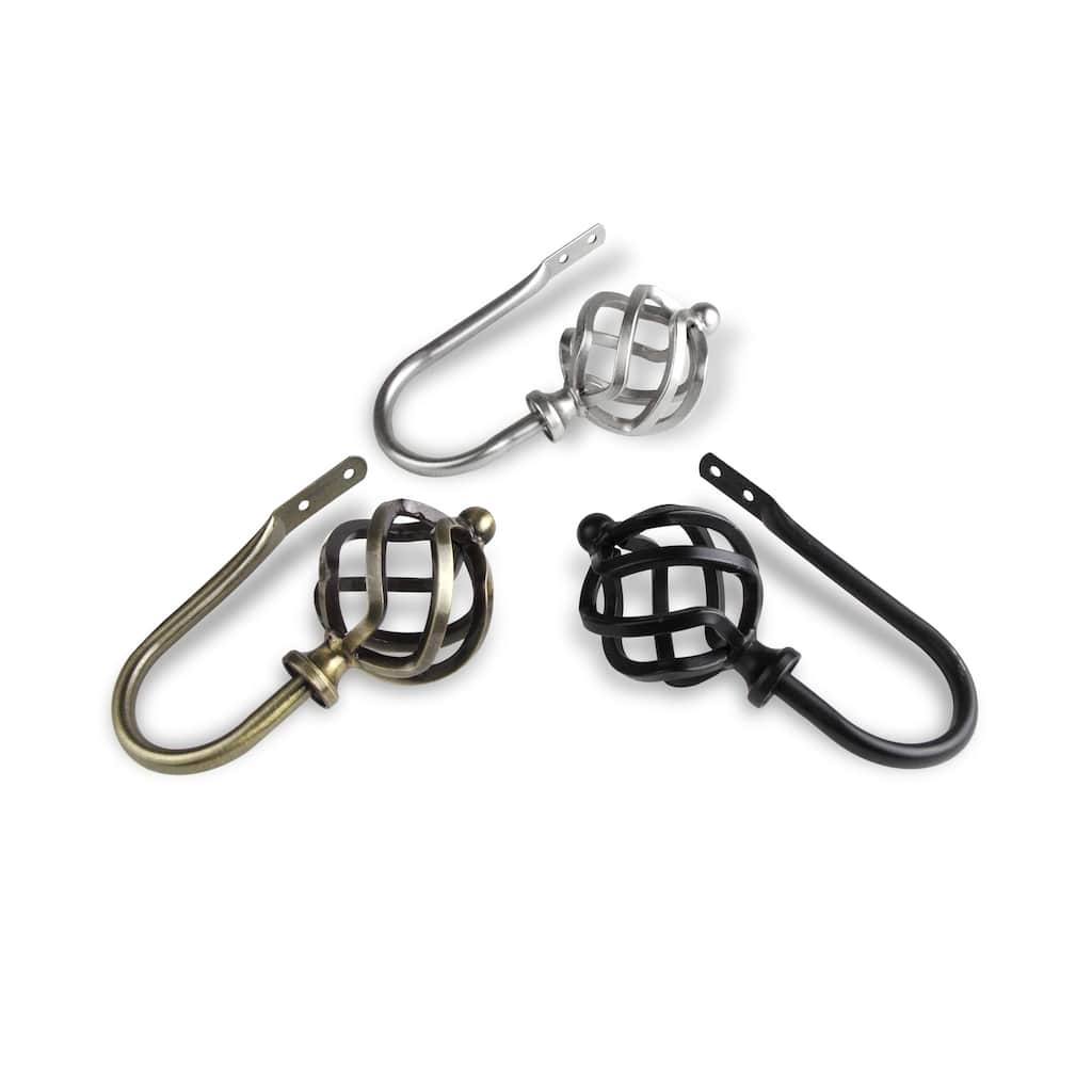 InStyleDesign Torison Curtain Holdback Pair - n/a