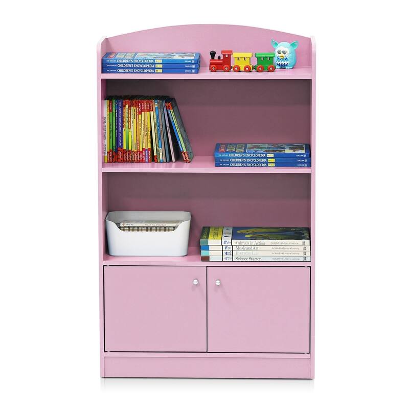 KidKanac Bookshelf with Storage Cabinet