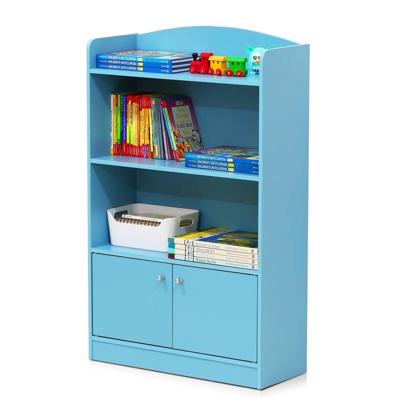 KidKanac Bookshelf with Storage Cabinet