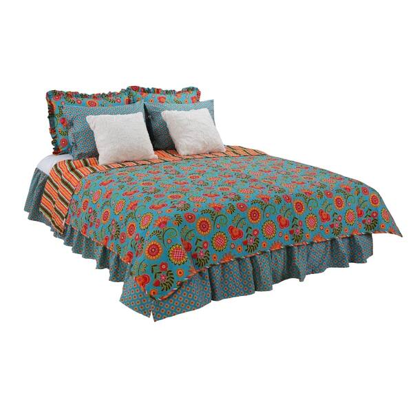 Shop Cotton Tale Gypsy Floral Reversible 8 Piece Quilt Bedding Set