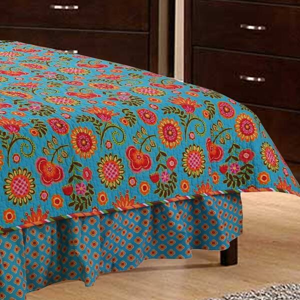 Shop Cotton Tale Gypsy Floral Reversible 8 Piece Quilt Bedding Set