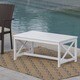 Ivan Outdoor Rectangle Wood Coffee Table by Christopher Knight Home - Thumbnail 4