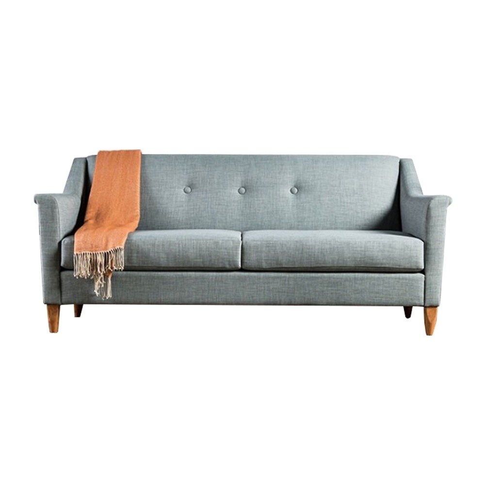 Mallory Grotesque Luxurious Sofa, Blue Ash