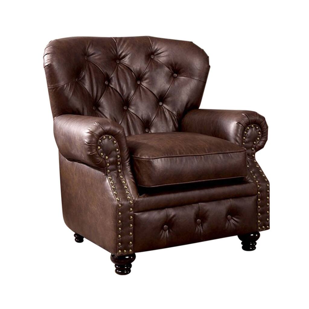 Stanford Chairclaire Transitional Chair, Brown