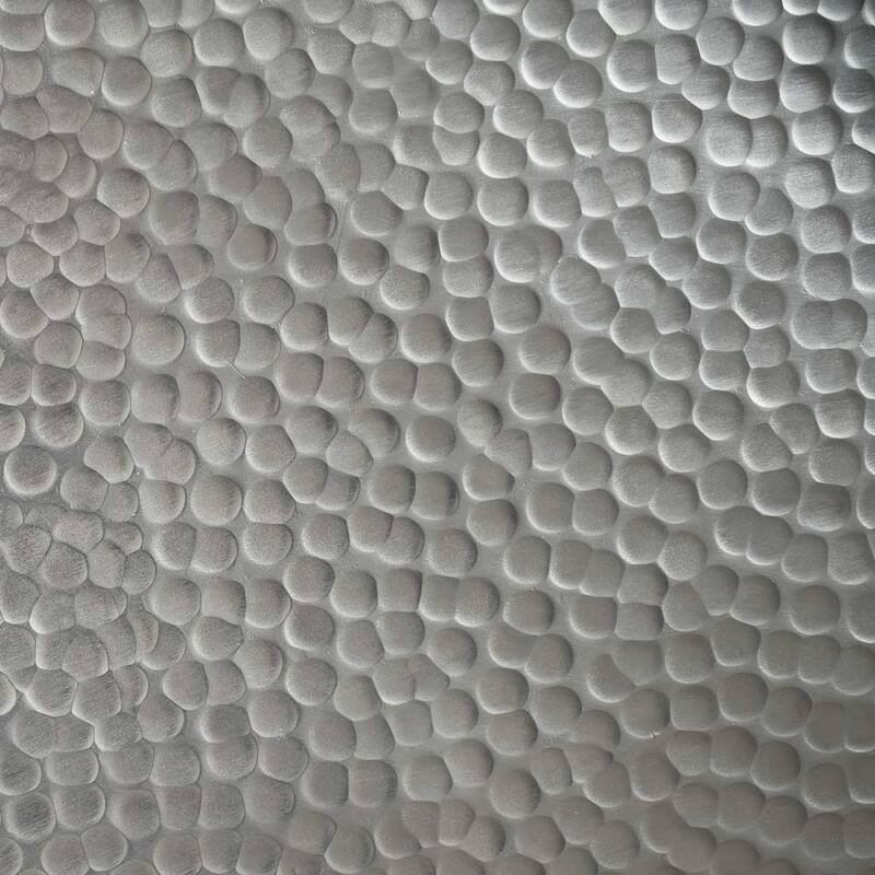 Cocina Hand Hammered Brushed Nickel 24-inch Undermount Kitchen Sink - 24" x 18" x 10.5"