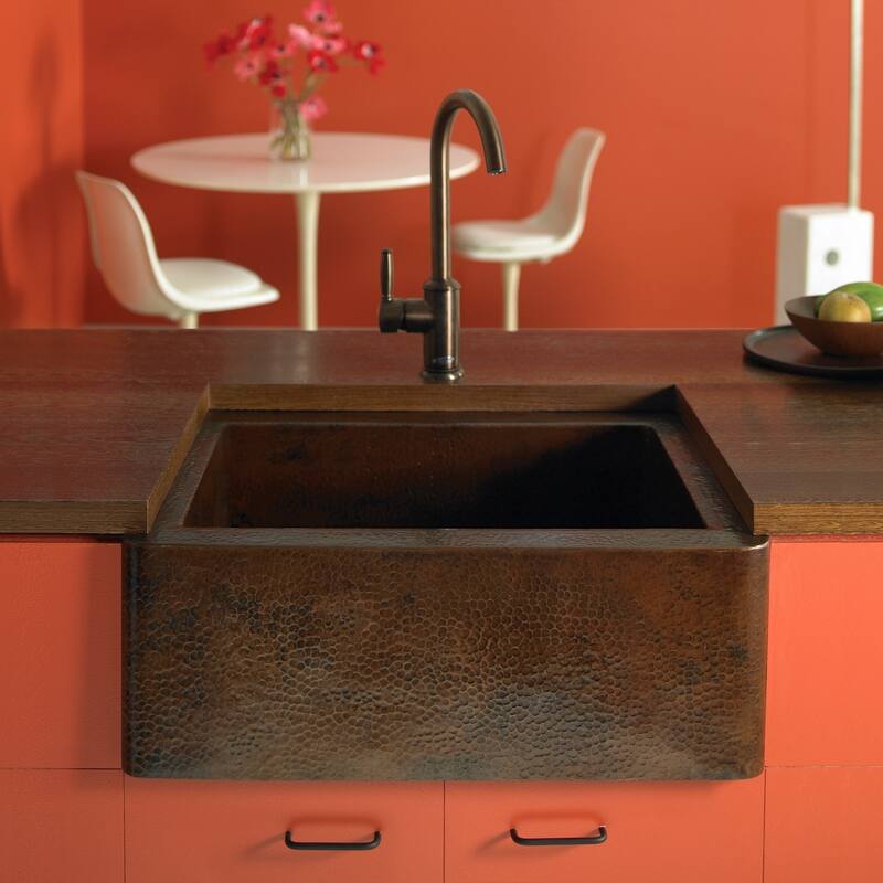 Cabana Antique Copper Rectangular Bar/ Prep Sink - Antique Copper