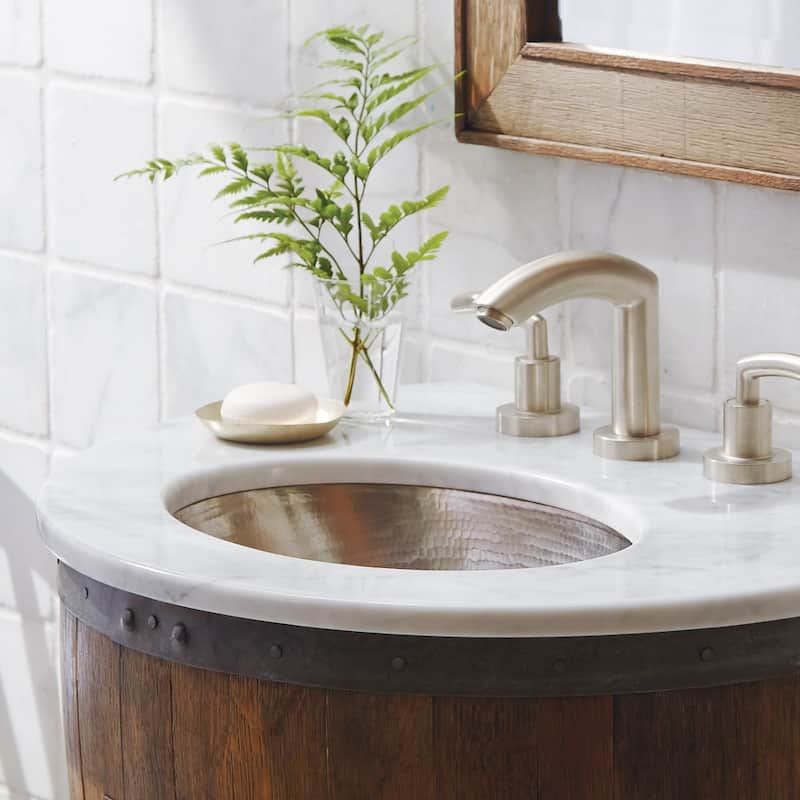 Baby Classic Brushed Nickel Bathroom Sink