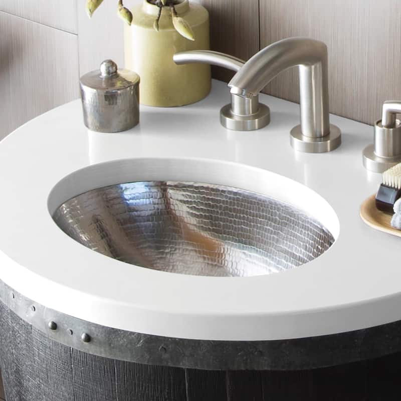 Baby Classic Brushed Nickel Bathroom Sink
